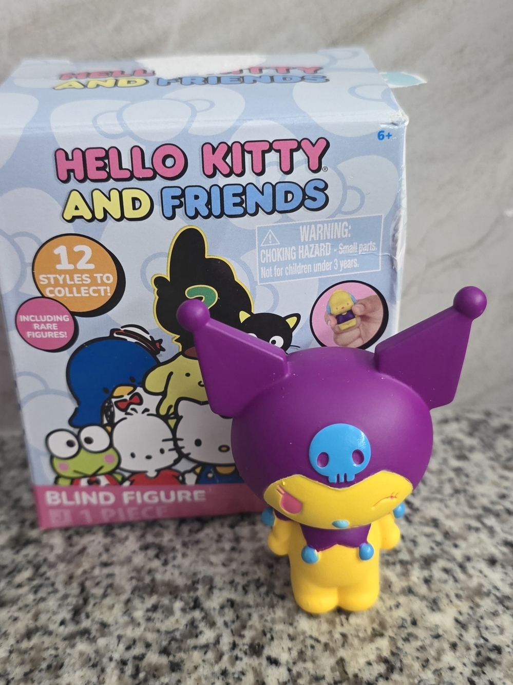 Hello Kitty Purple & Yellow Blind Figure Collectible